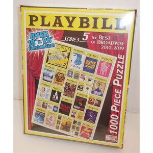 NEW PLAYBILL BROADWAY MUSICAL COLLECTION 1000 PCS JIGSAW PUZZLE Endless Games